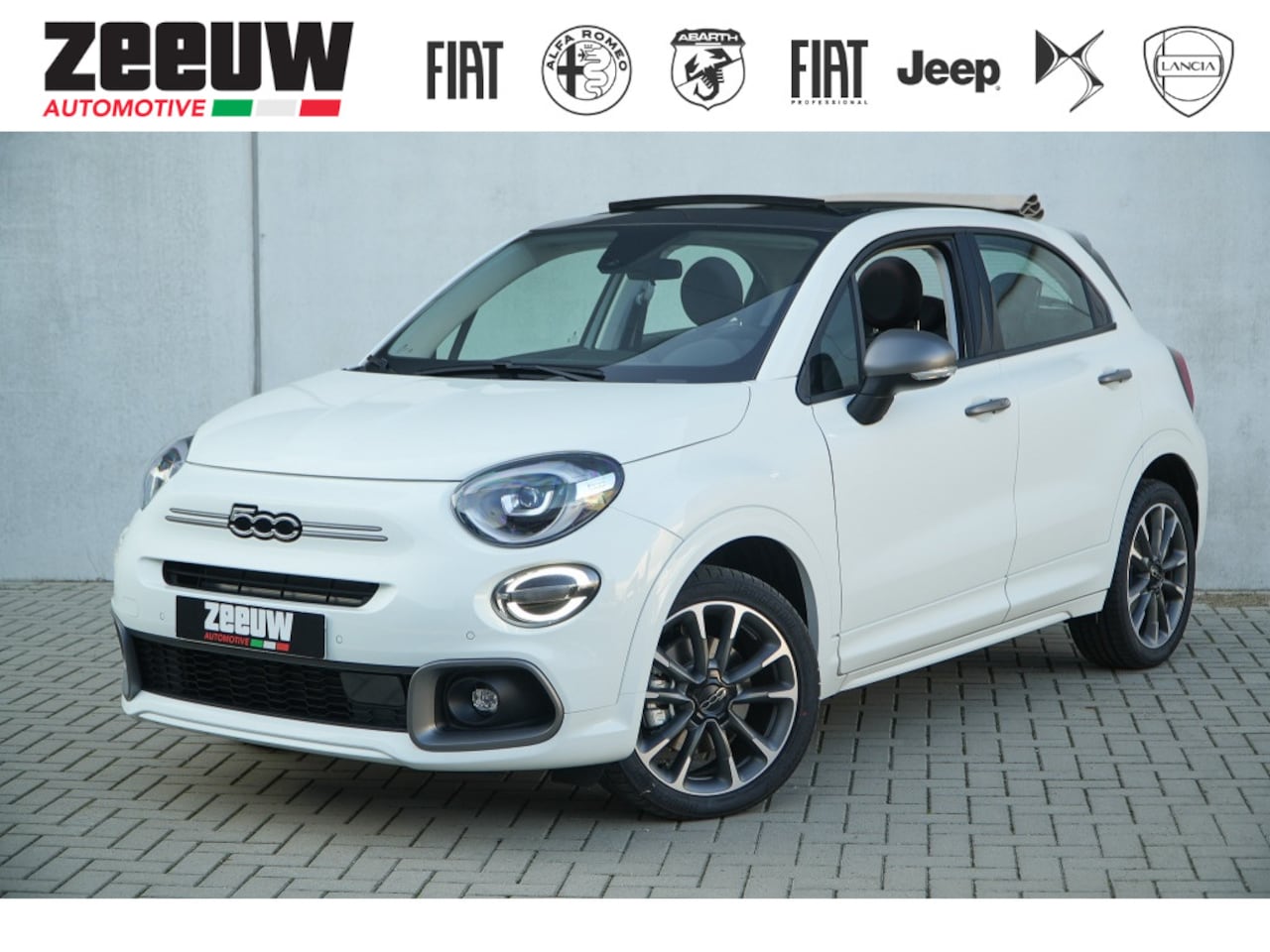 Fiat 500 X - 1.5 Hybrid 130 PK Sport Cabrio | LED | Camera | 18" - AutoWereld.nl