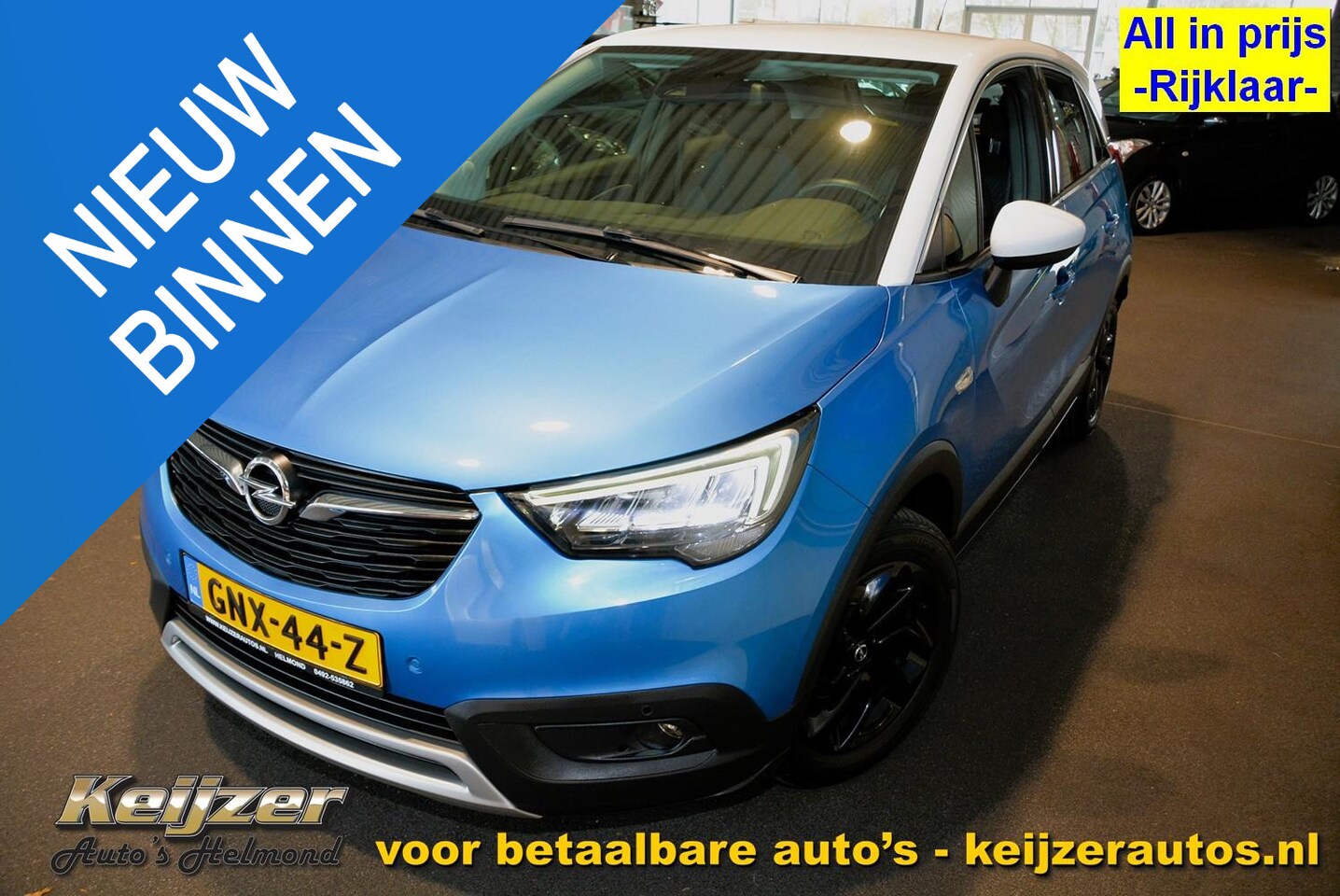 Opel Crossland X - 1.2 120 Jaar Edition 1e eigenaar ! - AutoWereld.nl