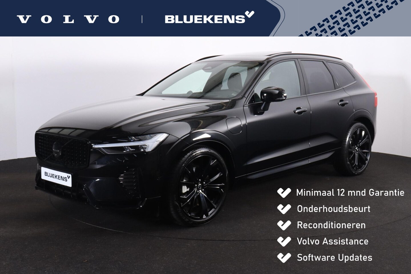 Volvo XC60 - T8 Plug-in hybrid AWD Ultimate Black Edition - LONG RANGE - Luchtvering - Panorama/schuifd - AutoWereld.nl