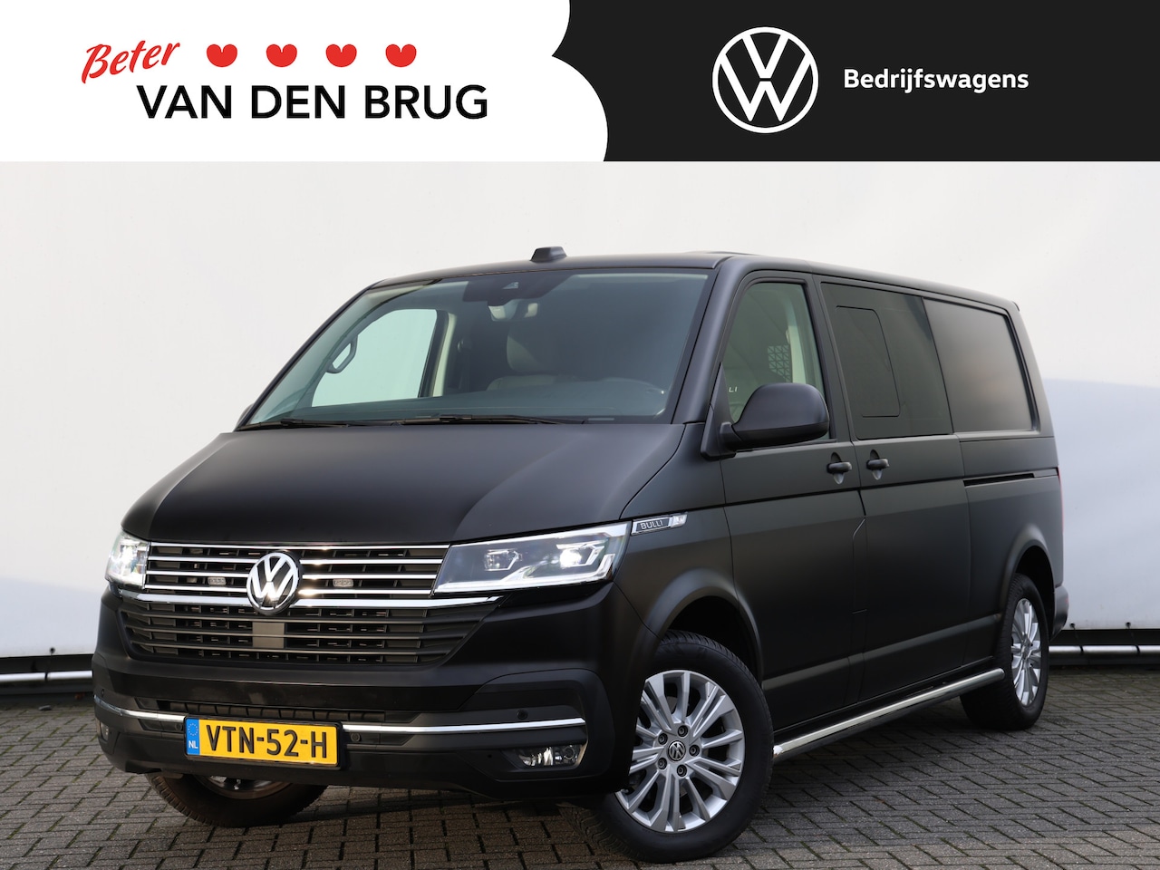 Volkswagen Transporter - 2.0 TDI L2H1 28 Bulli 150PK DSG | Digital Cockpit | LED | Airco | ACC | Elektrische Schuif - AutoWereld.nl