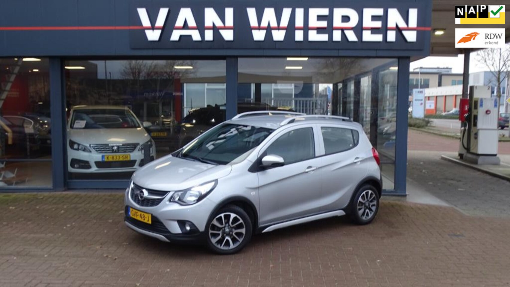 Opel Karl - 1.0 Rocks Online Edition Navi Airco Cruise PDC LM - AutoWereld.nl