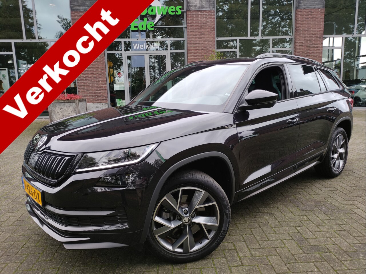 Skoda Kodiaq - 2.0 TSI DSG 190PK 4x4 Sportline Business Trekhaak - Adaptieve Cr.control - Blindspot detec - AutoWereld.nl