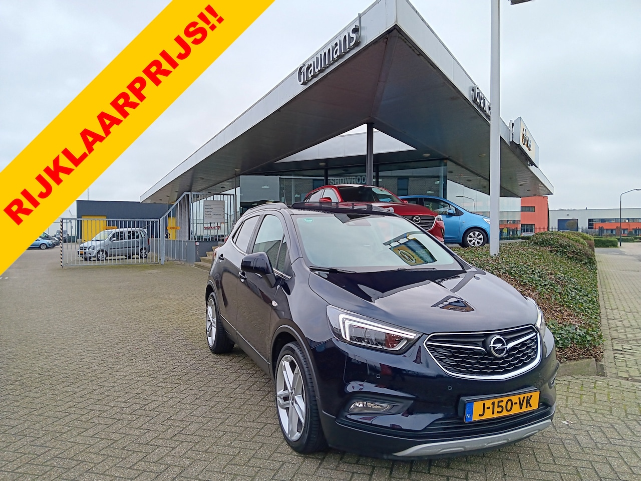 Opel Mokka X - 1.4T 140PK Innovation, LED, Half-Leder, Clima, Navi, 19", open dak, etc. incl. 12 MND BOVA - AutoWereld.nl