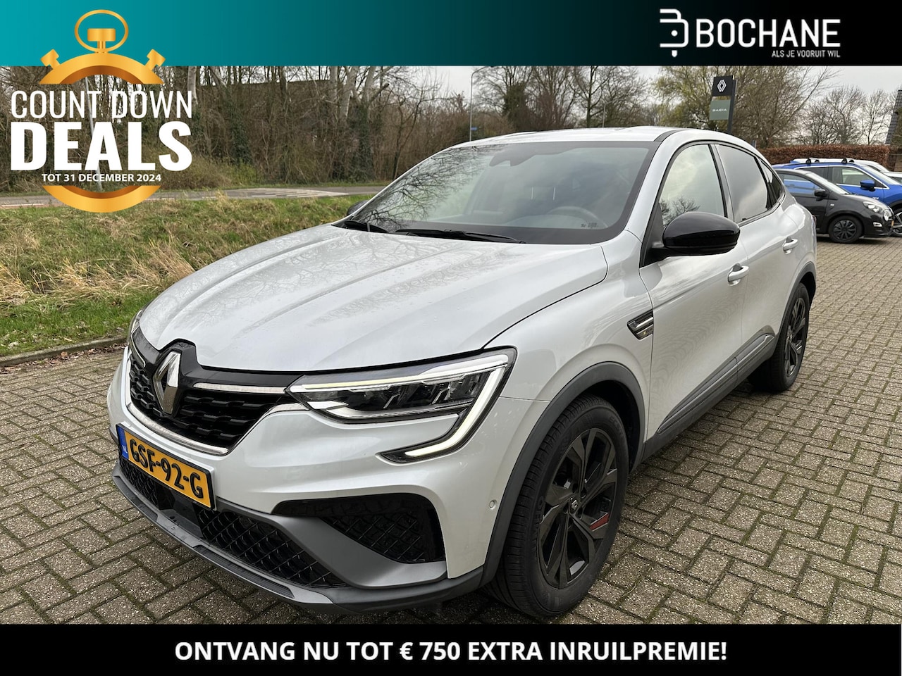 Renault Arkana - 1.6 E-Tech Hybrid 145 R.S. Line | Dealer onderhouden! | Highway & Traffic Jam Compagnion | - AutoWereld.nl