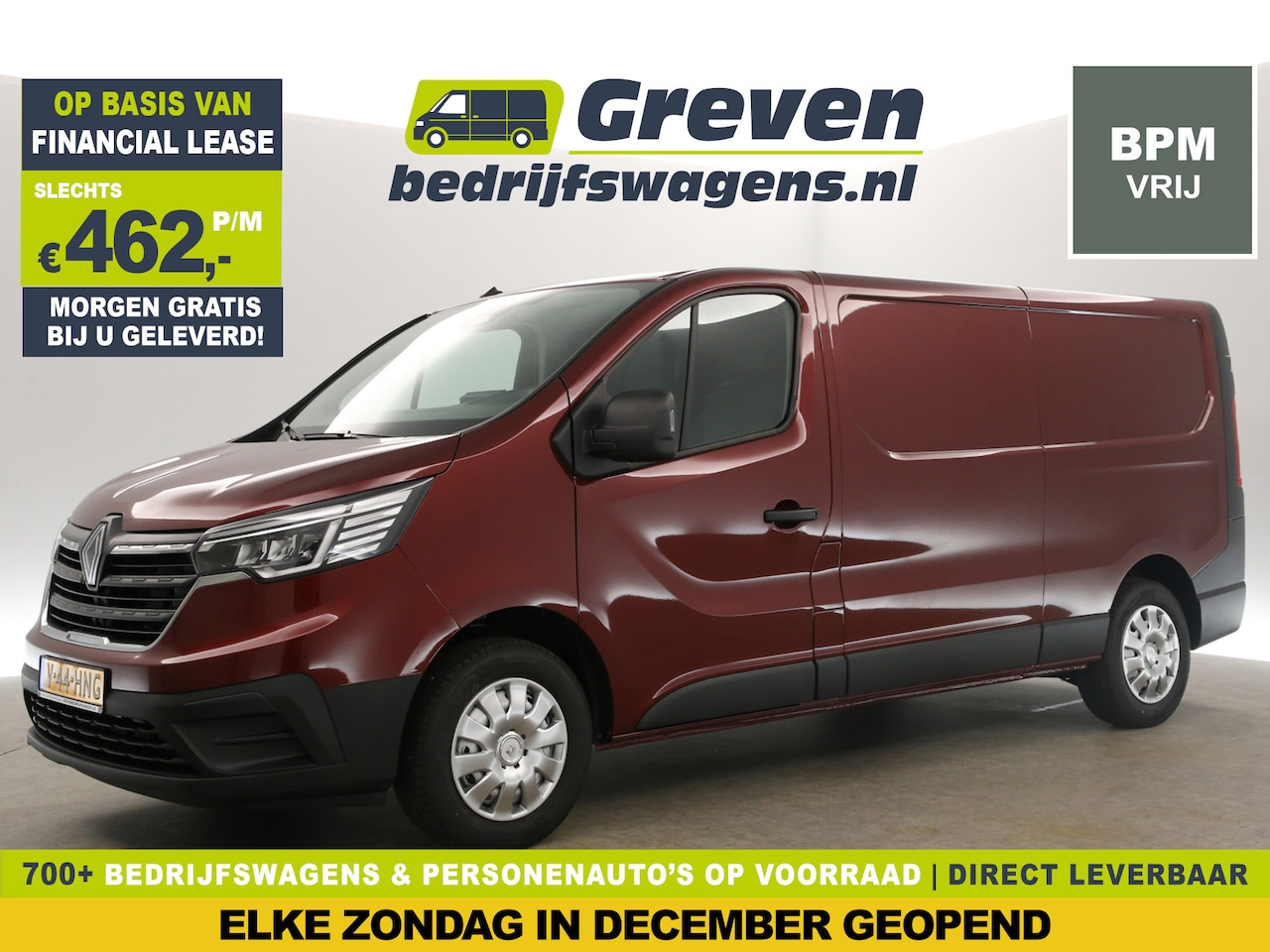 Renault Trafic - 2.0 Blue dCi T30 L2H1 130PK | NIEUW | BPM VRIJ | Airco Cruise Carplay PDC 3 Persoons Elekt - AutoWereld.nl