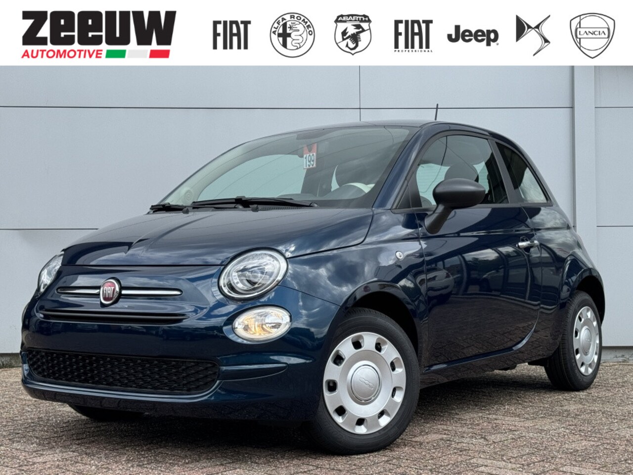 Fiat 500 - 1.0 Hybrid 70 PK | Carplay | Airco | Direct Leverbaar - AutoWereld.nl