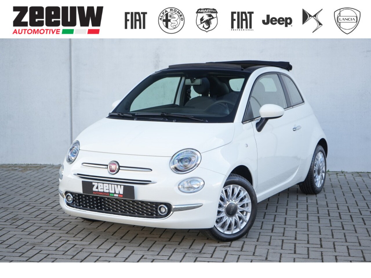 Fiat 500 C - 1.0 Hybrid 70 PK Dolcevita | €352/maand | Carplay | Clima | 15" - AutoWereld.nl