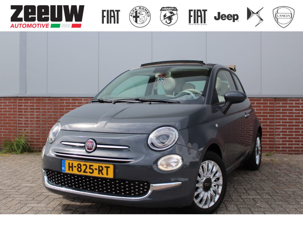 Fiat 500 C - 1.0 Hybrid 70 PK Lounge | Navi | Carplay | Cruise | 1ste Eigenaa - AutoWereld.nl