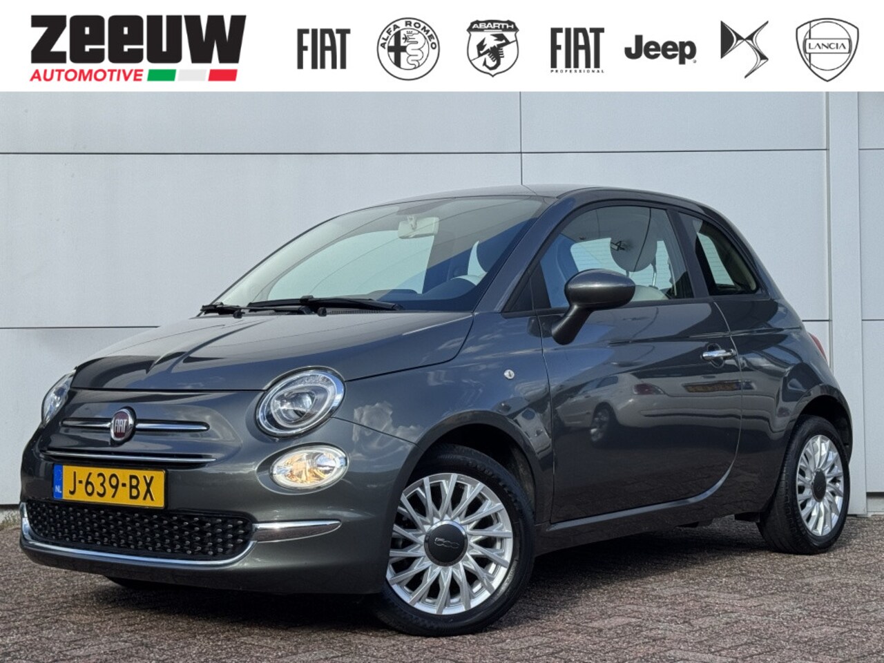 Fiat 500 - 1.0 Hybrid 70 PK Lounge | Carplay | Cruise | BTW | 15" - AutoWereld.nl