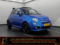 Fiat 500 - 0.9 TwinAir Lounge Cabrio, Virtual desk, Leder, Parkeer sensoren, Airco