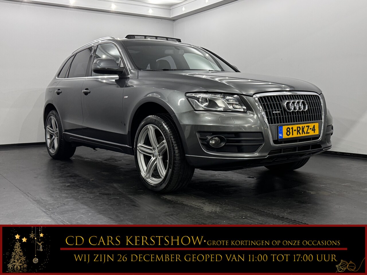 Audi Q5 - 2.0 TDI quattro Pro Line Leder, Pano, Clima, Navi, Sportief velgen - AutoWereld.nl