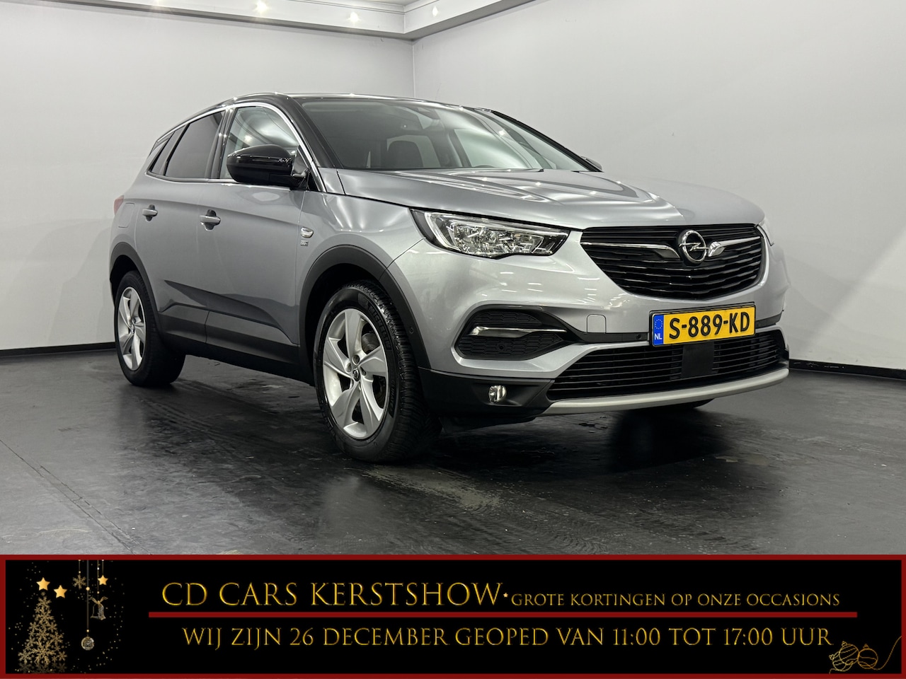 Opel Grandland X - 1.2 Turbo Business Edition Half leder, Camera, Navi, Winterpakket, Cruise control, Rijstro - AutoWereld.nl