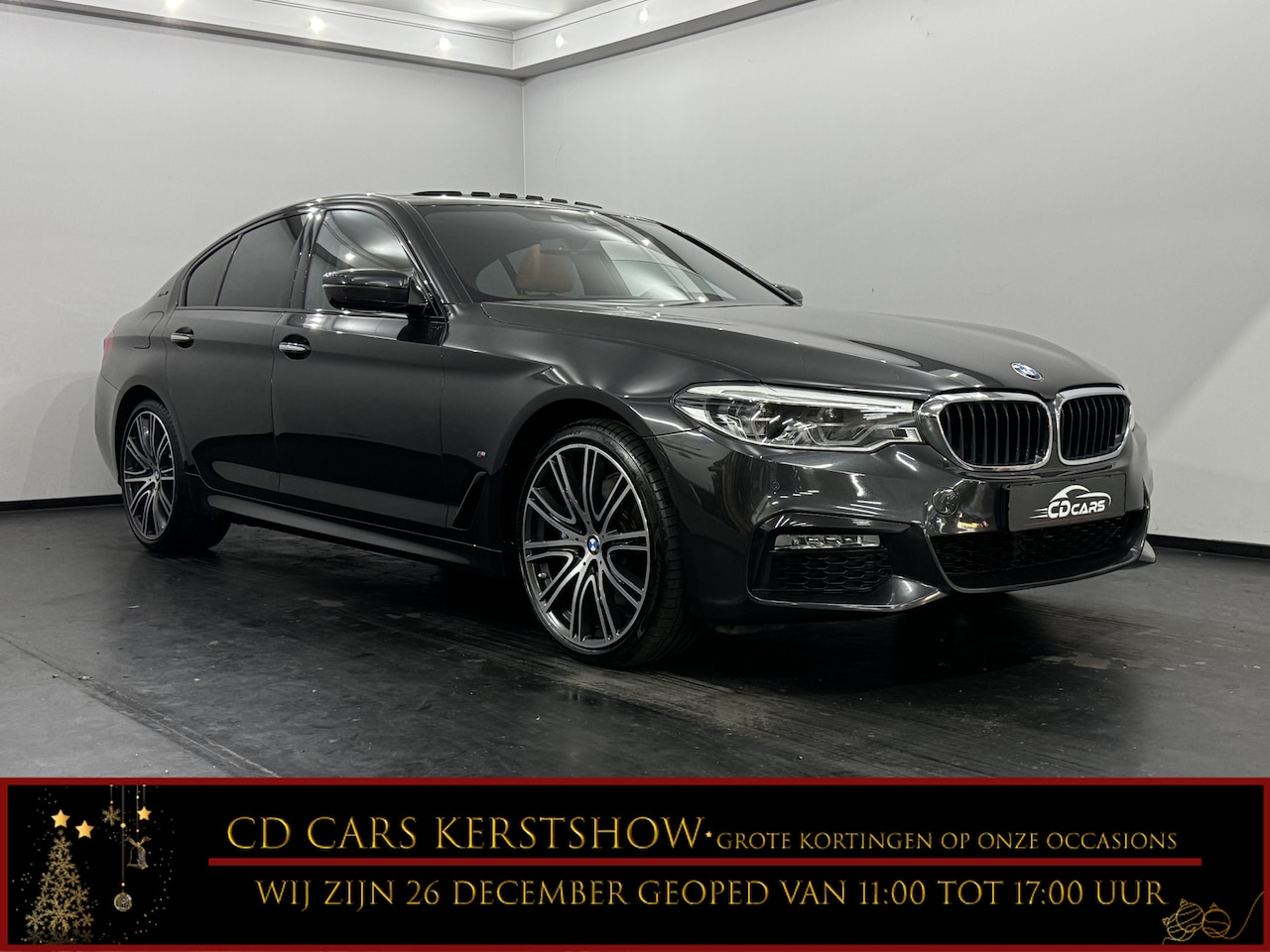 BMW 5-serie - 530e M sport iPerformance High Executive Leder, Navi, Camera, Schuifdak, Sfeerverlichting, - AutoWereld.nl