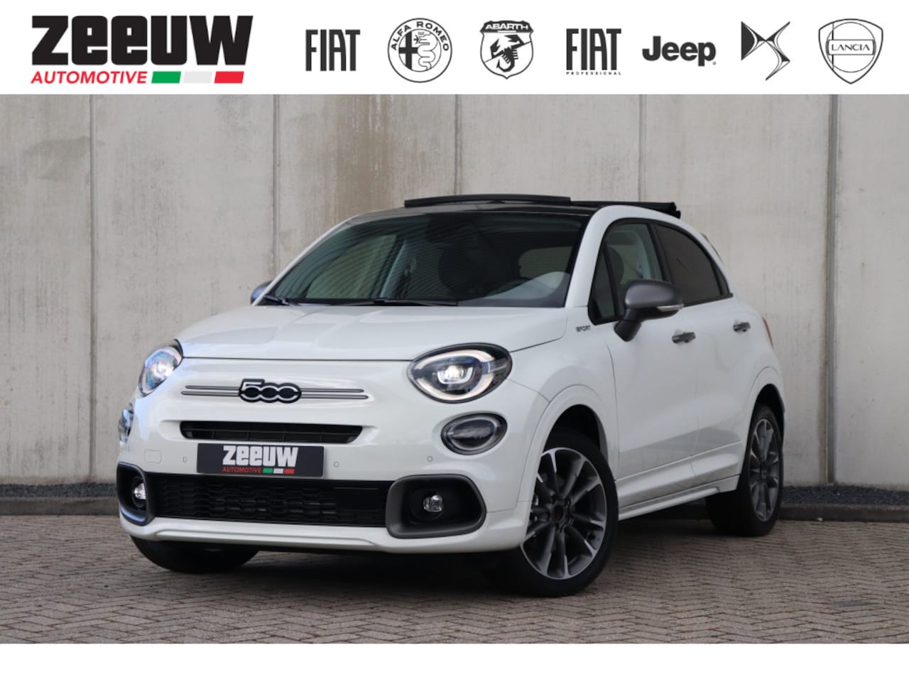 Fiat 500 X - 1.5 Hybrid 130 PK Sport Cabrio | LED | Camera | 18" - AutoWereld.nl