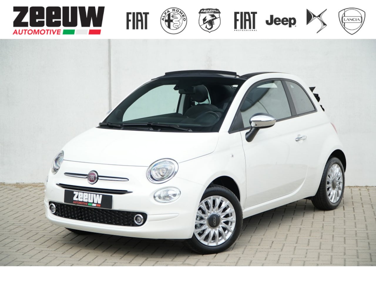 Fiat 500 C - 1.0 Hybrid 70 PK Urban | Clima | Carplay | PDC | 15" - AutoWereld.nl