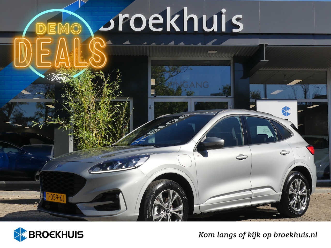 Ford Kuga - 2.5 PHEV 225PK ST-Line | TREKHAAK | NAVI | PARKEERSENSOREN | CAMERA | 18'' LMV | - AutoWereld.nl