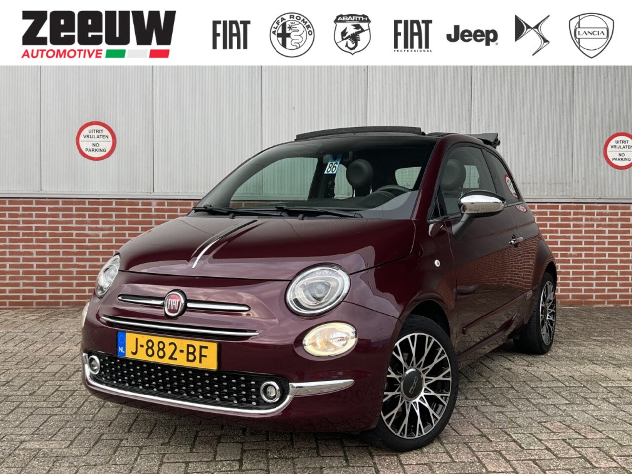 Fiat 500 C - 1.0 Hybrid Star | Navi | Leder | Clima | Carplay | 16" - AutoWereld.nl