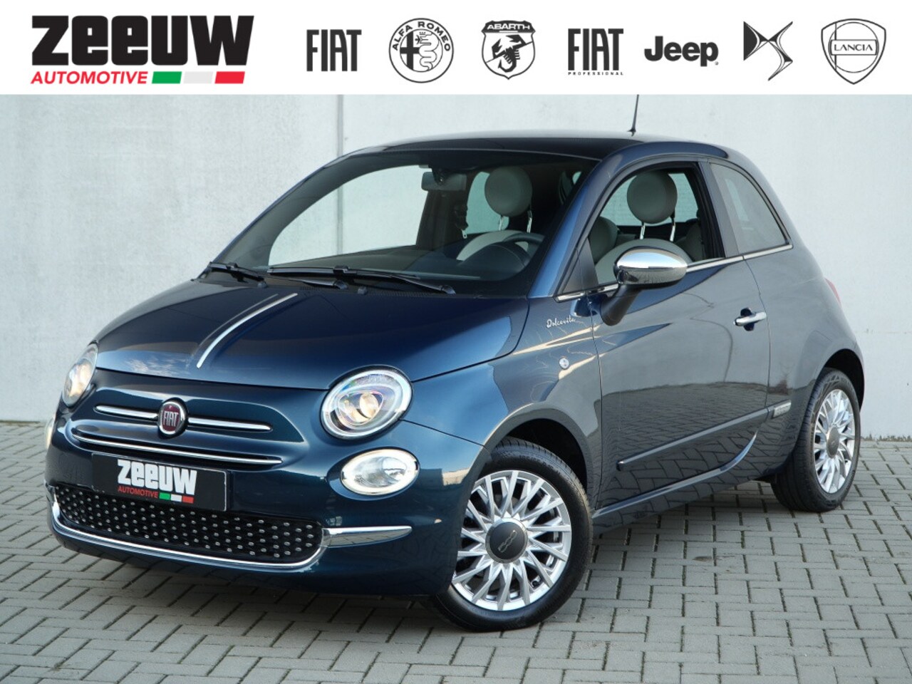 Fiat 500 - 1.0 Hybrid 70 PK Dolcevita | Carplay | Chrome | PDC | 15" - AutoWereld.nl