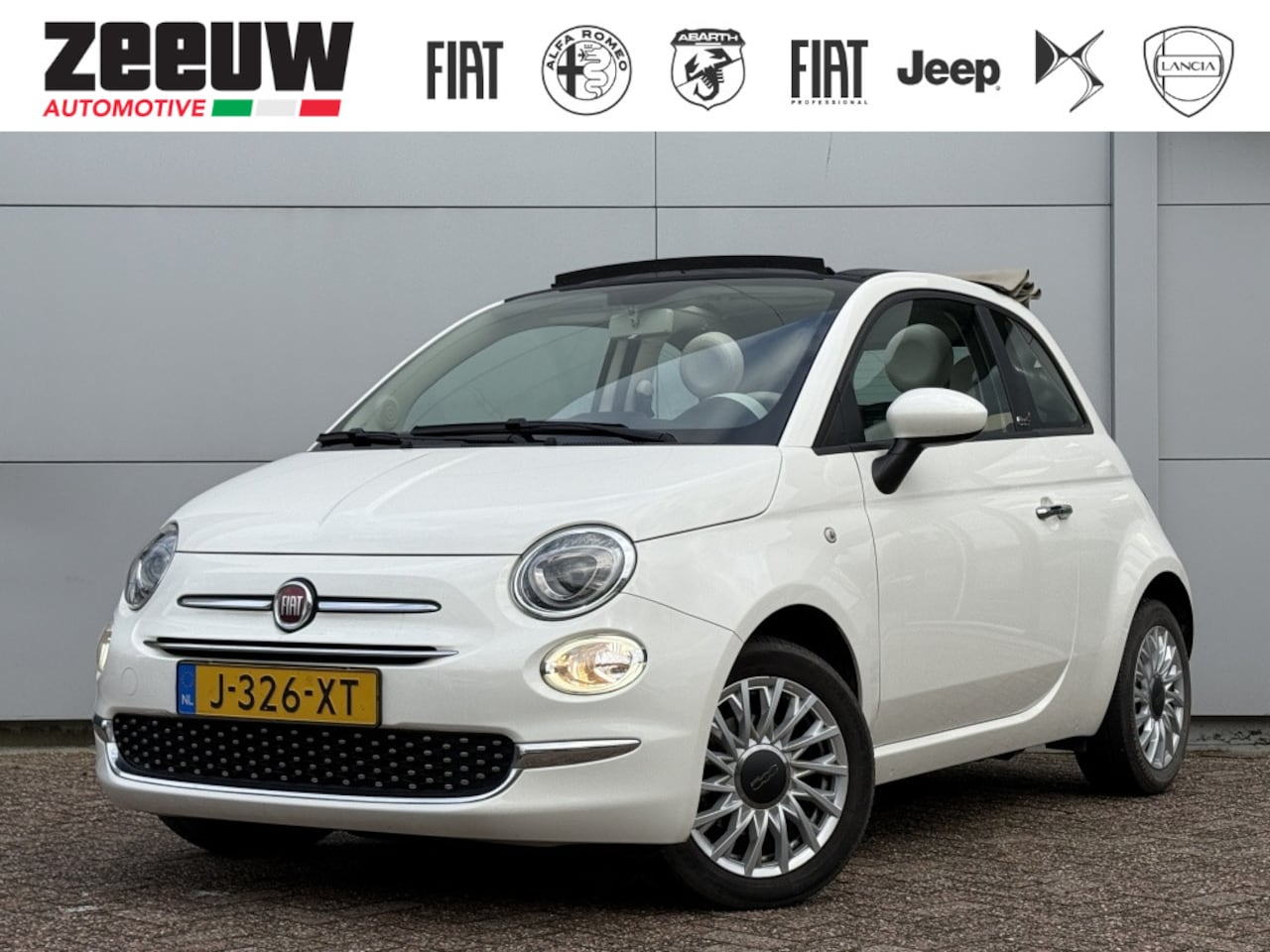 Fiat 500 C - 1.0 Hybrid 70 PK Lounge | Navi | Carplay | Cruise | 15" - AutoWereld.nl