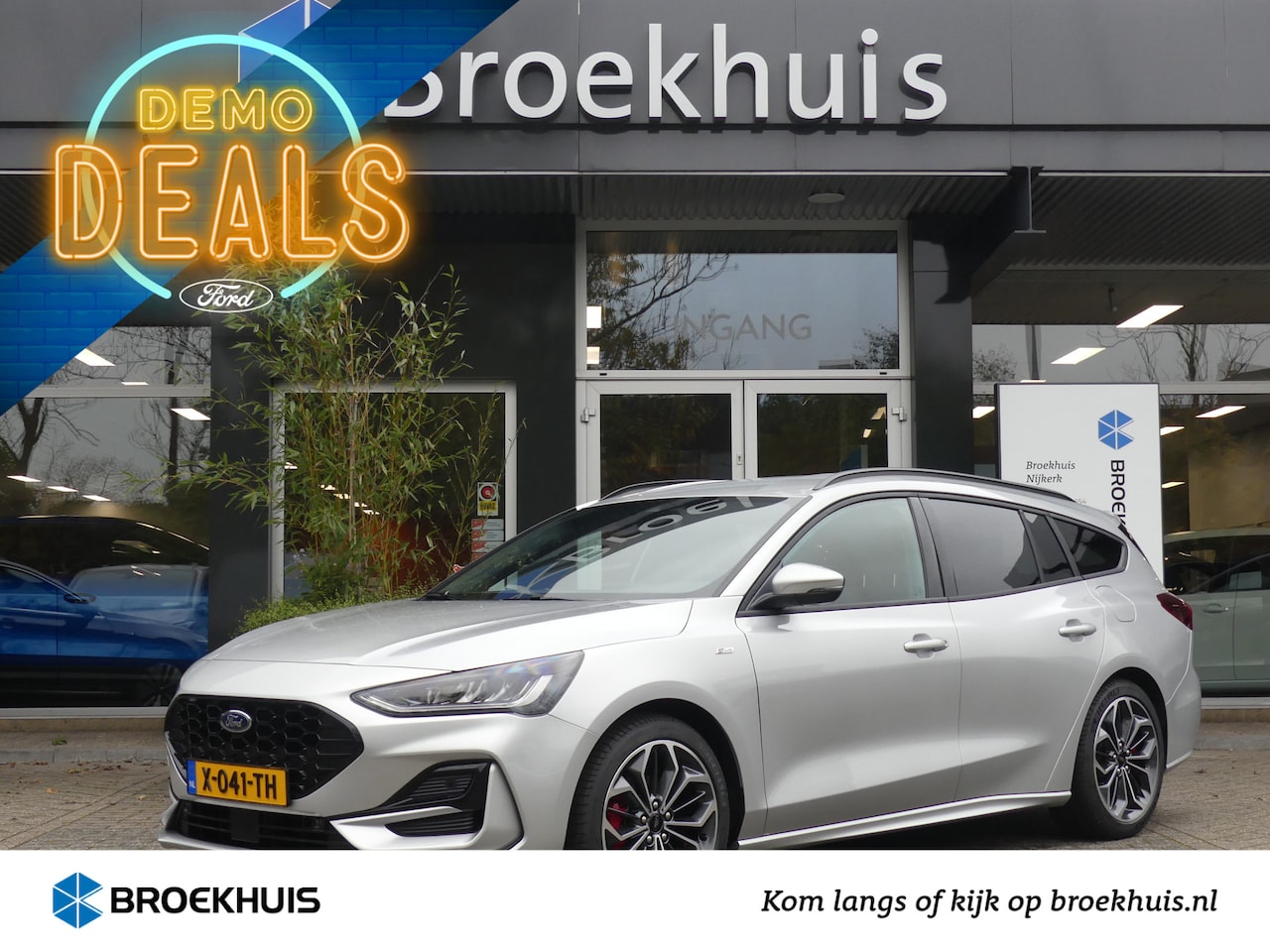 Ford Focus Wagon - 1.0 EcoBoost Hybrid 125PK ST-Line X | STOEL+STUUR+VOORRUITVERWARMING | 18'' LMV | CAMERA | - AutoWereld.nl