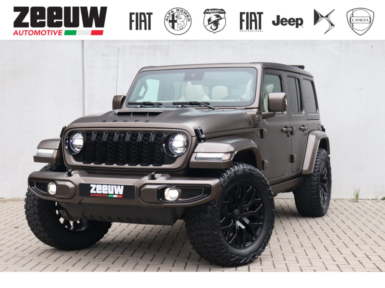 Jeep Wrangler Unlimited - BRUTE Custom Skyview 4Xe 380 PK | Full Performance | 22" - AutoWereld.nl