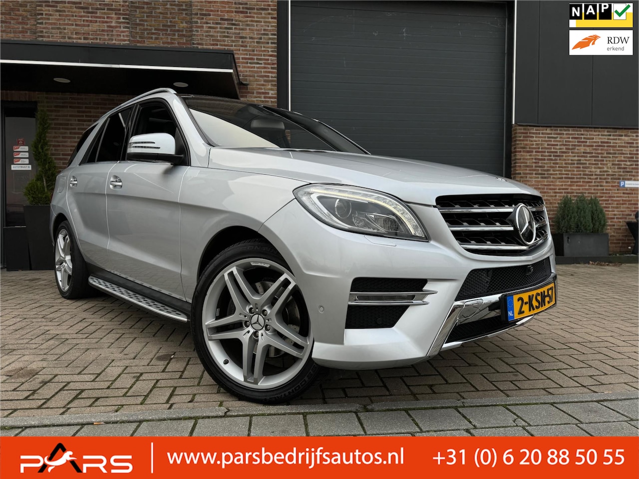 Mercedes-Benz M-klasse - 350 BlueTEC Night Vision Pano Navi Trekhaak Automaat AMG Performance Pack BOM VOLLE OPTIES - AutoWereld.nl