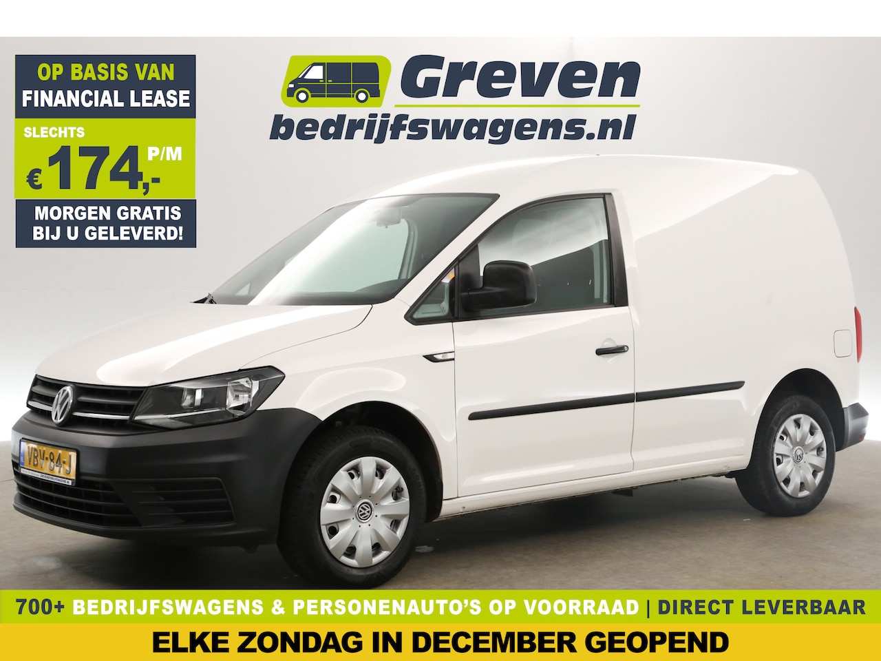 Volkswagen Caddy - 2.0 TDI L1H1 Airco Parkeersensoren Elektrpakket Schuifdeur - AutoWereld.nl