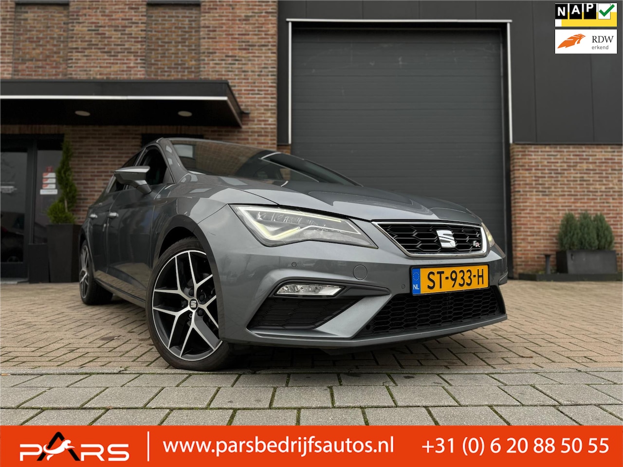 Seat Leon - 1.4 EcoTSI FR Business Sport Intense 150PK Automaat Airco Navi elk.ramen - AutoWereld.nl