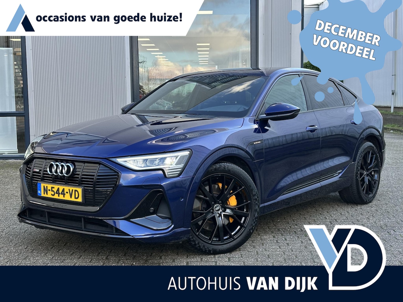 Audi e-tron Sportback - 55 quattro S Line 95 kWh !! EINDEJAARSPRIJS !! - AutoWereld.nl