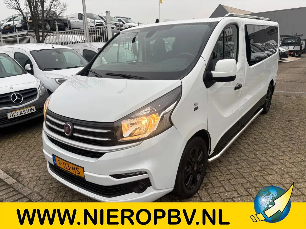 Fiat Talento - 1.6MJ L2H1 Dubbelcabine Airco Navi Cruisecontrol 170000KM EURO 6 - AutoWereld.nl