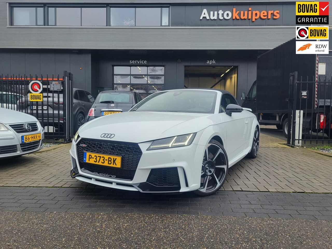 Audi TT Roadster - 2.5 TFSI TTRS quattro 2.5 TFSI TT RS quattro - AutoWereld.nl