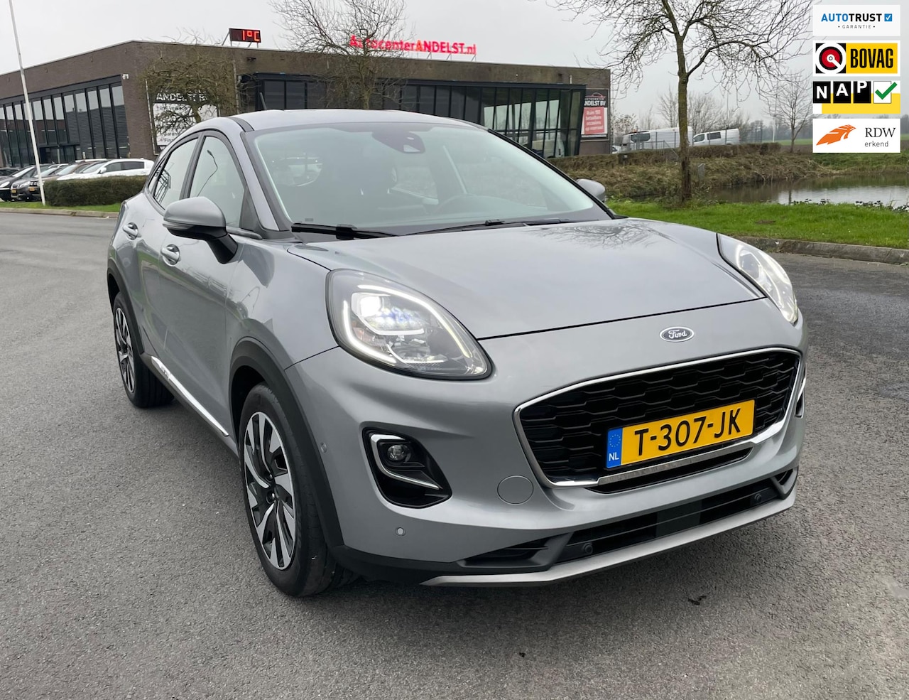 Ford Puma - 1.0 EcoBoost Hybrid Titanium 1.0 EcoBoost Hybrid Titanium, Aut, 1e eig, Geen import, Nap, Mooie km! - AutoWereld.nl