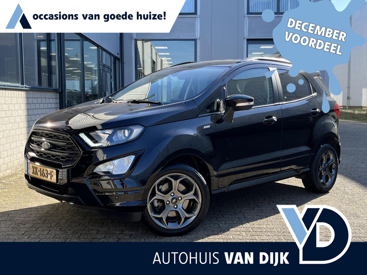 Ford EcoSport - 1.0 EcoBoost ST-Line Black !! EINDEJAARSPRIJS !! - AutoWereld.nl