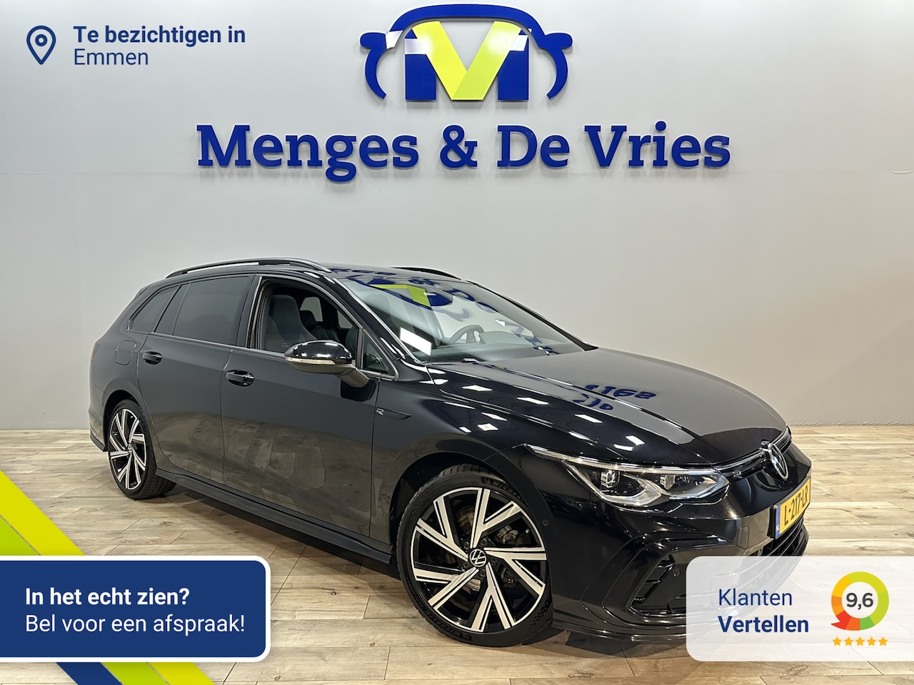 Volkswagen Golf Variant - 1.5 eTSI R-Line Virtual | Panorama | LED | Adaptive Cruise | Camera | Navigatie | Stoelver - AutoWereld.nl