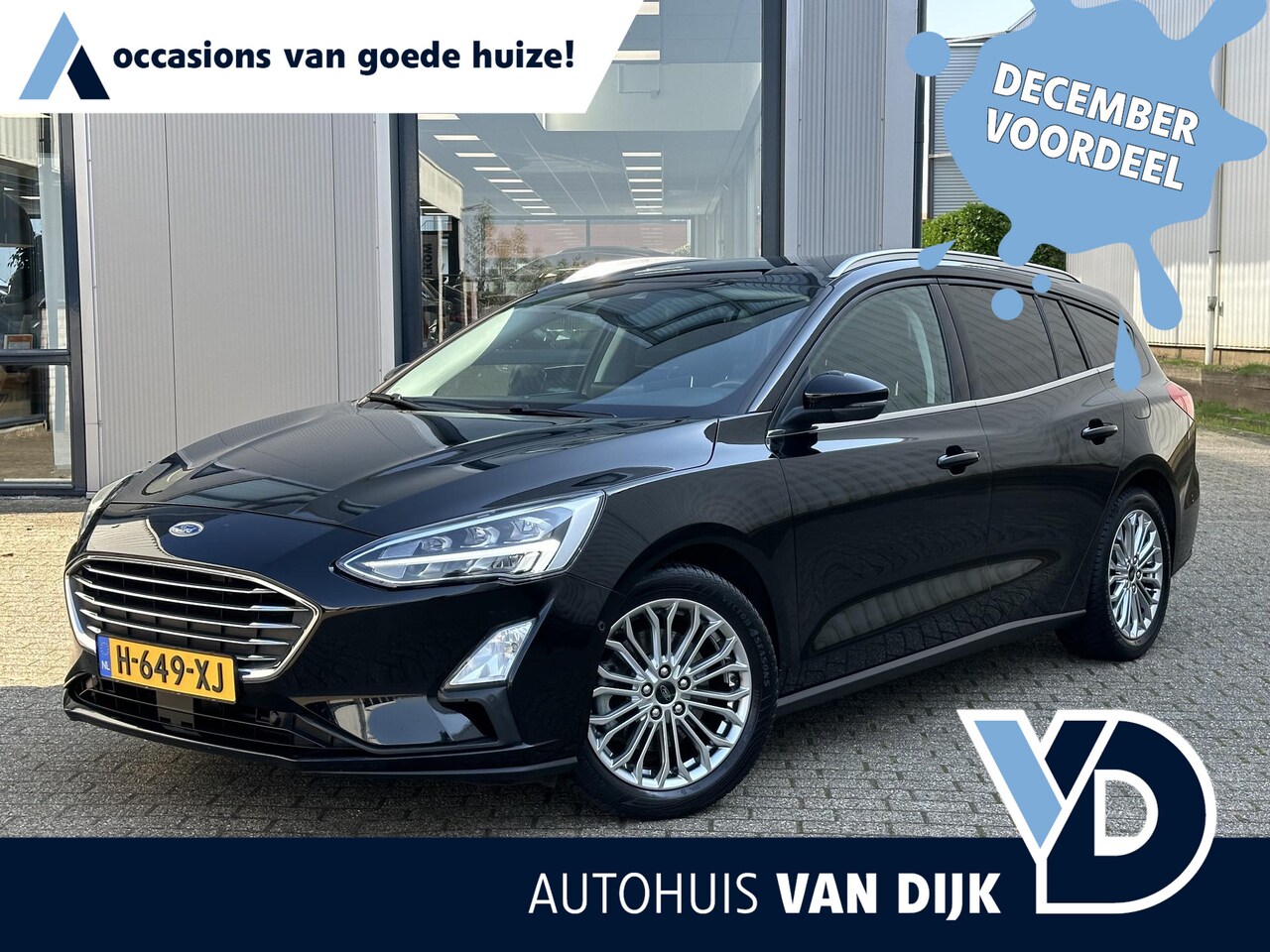 Ford Focus Wagon - 1.0 125pk EcoBoost Titanium !! EINDEJAARSPRIJS !! - AutoWereld.nl