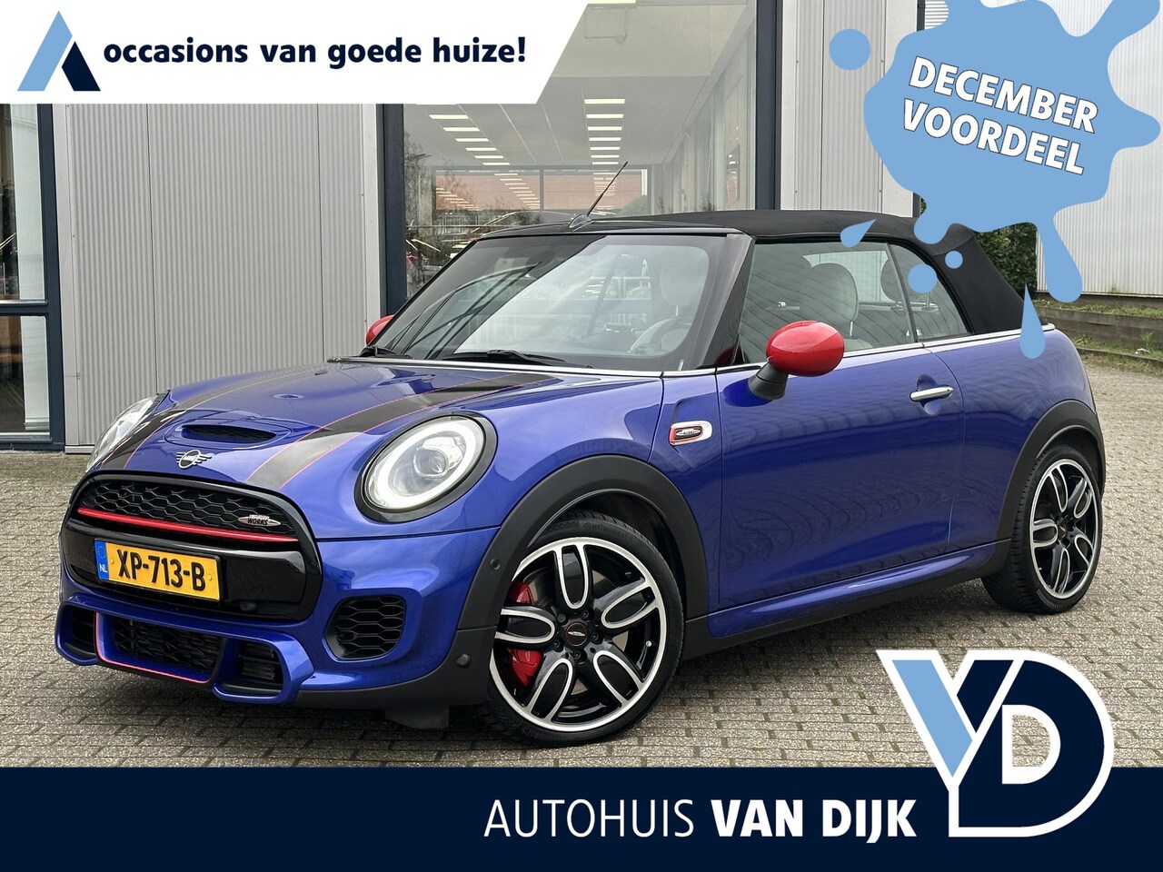 MINI Cabrio - 2.0 John Cooper Works Chili !! EINDEJAARSPRIJS !! - AutoWereld.nl