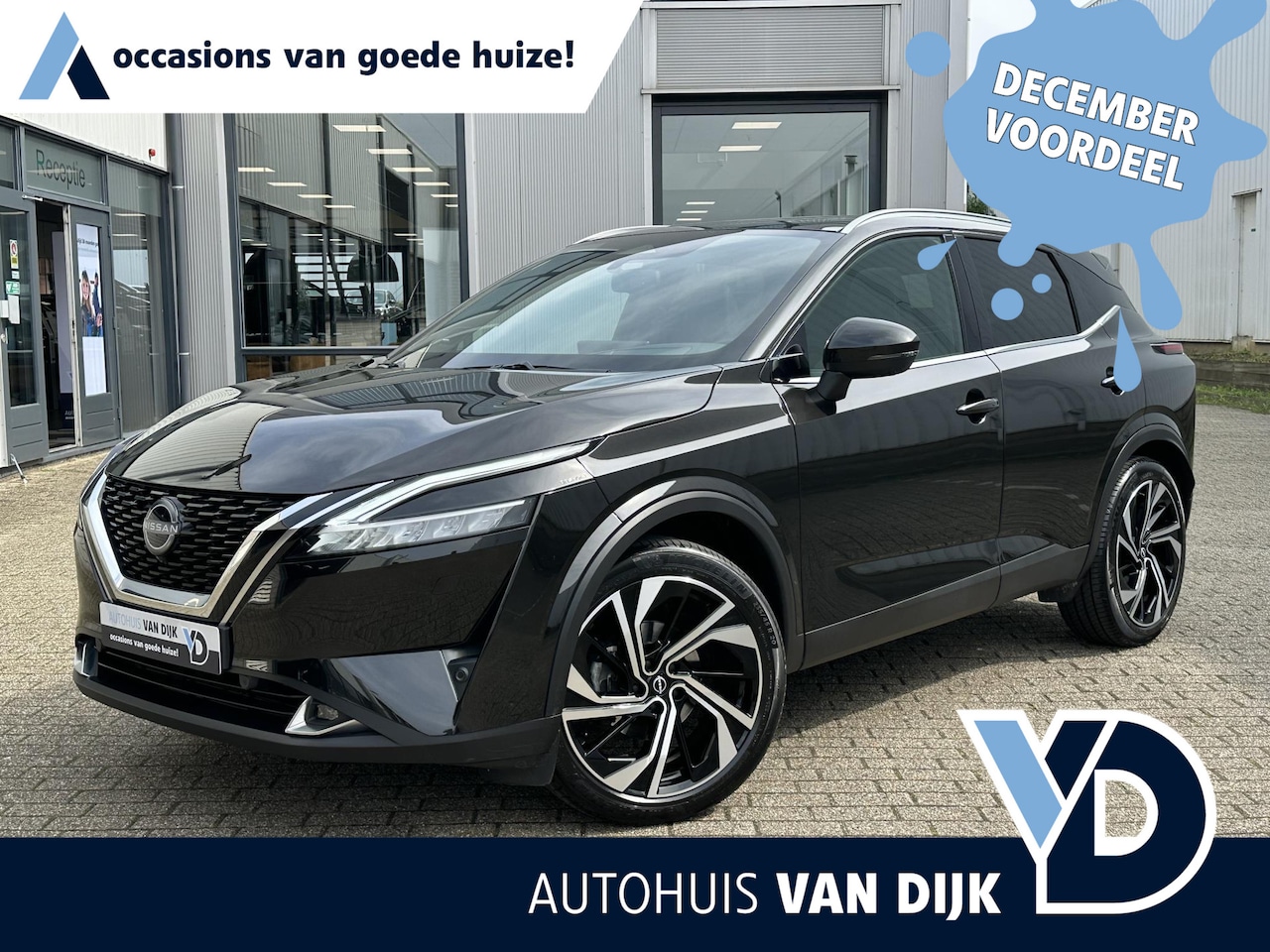 Nissan Qashqai - 1.3 MHEV Xtronic Tekna Plus !! EINDEJAARSPRIJS !! - AutoWereld.nl