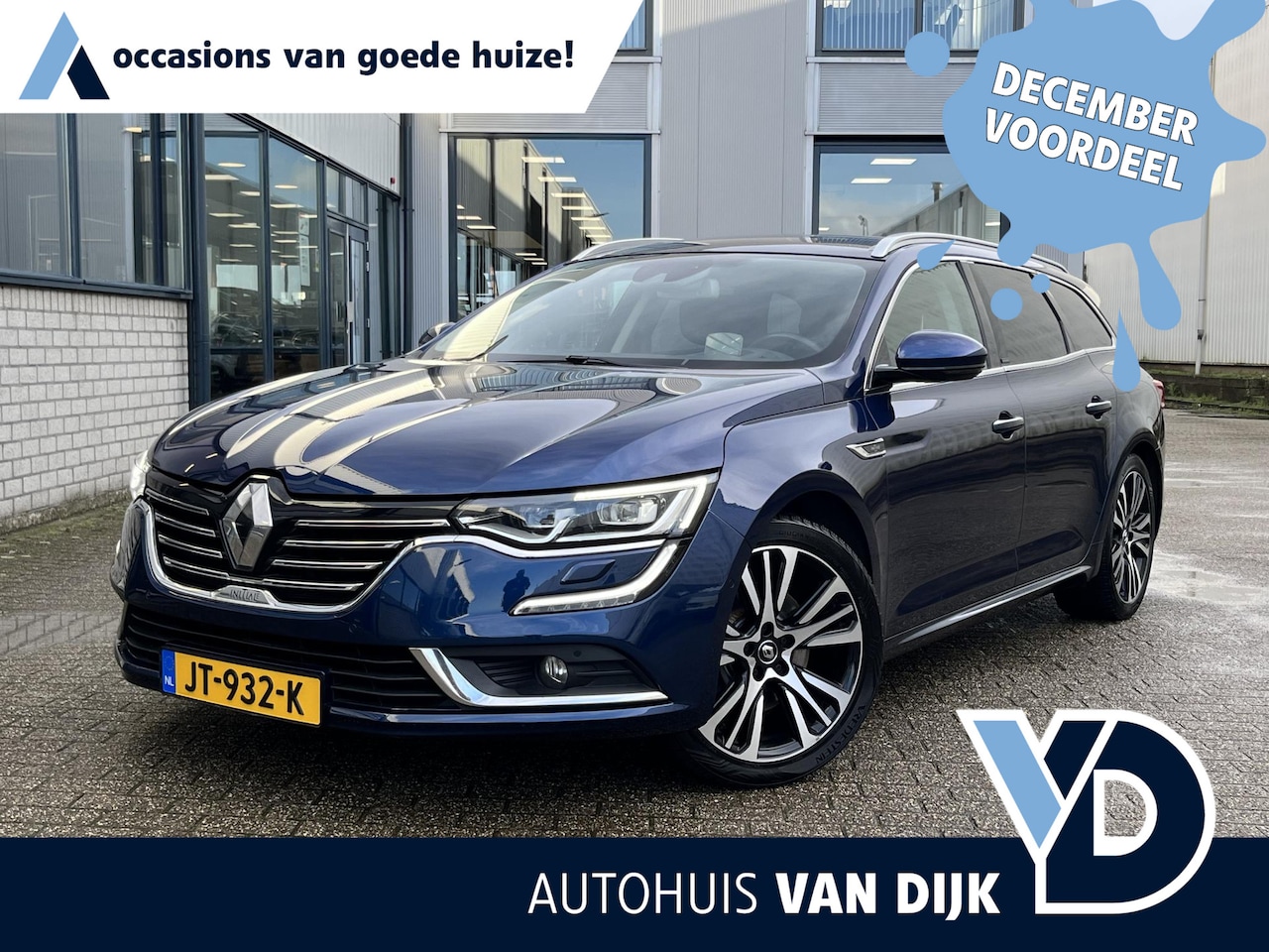 Renault Talisman Estate - 1.6 TCe Initiale Paris !! EINDEJAARSPRIJS !! - AutoWereld.nl