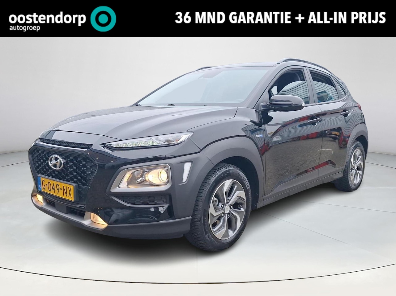 Hyundai Kona - 1.6 GDI HEV Comfort | Rijklaarprijs! | Trekhaak 1300kg! | Navigatie | Climate Control | Cr - AutoWereld.nl