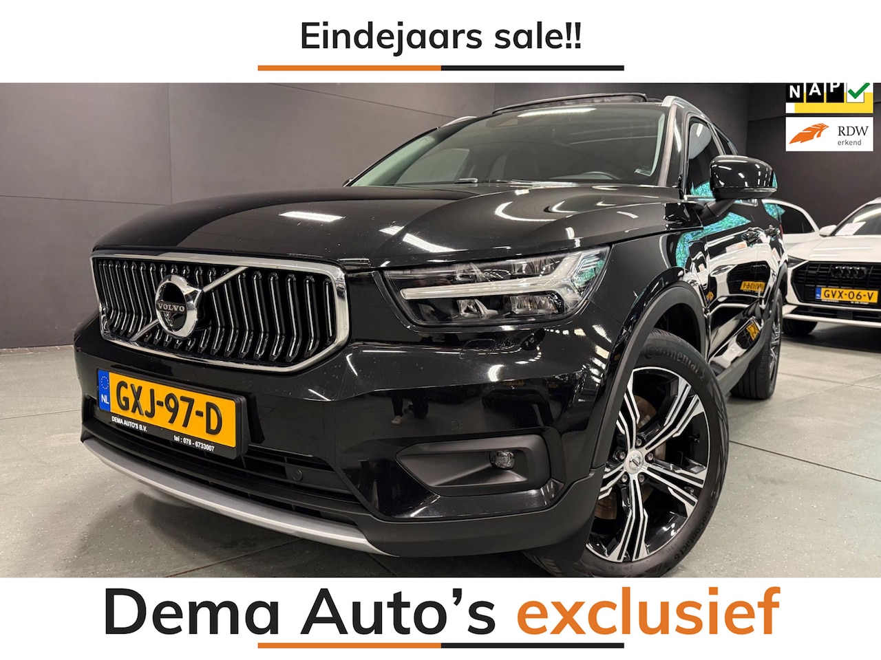 Volvo XC40 - 1.5 T5 R-DESIGN PANO/LEDER/LED/H-KARDON/360CAM/CRUISE/PDC/// - AutoWereld.nl