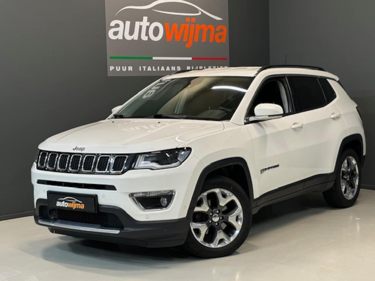 Jeep Compass - 1.4 Turbo 140pk MultiAir Limited Beats audio, Apple Carplay, Adapt.cruise controll - AutoWereld.nl