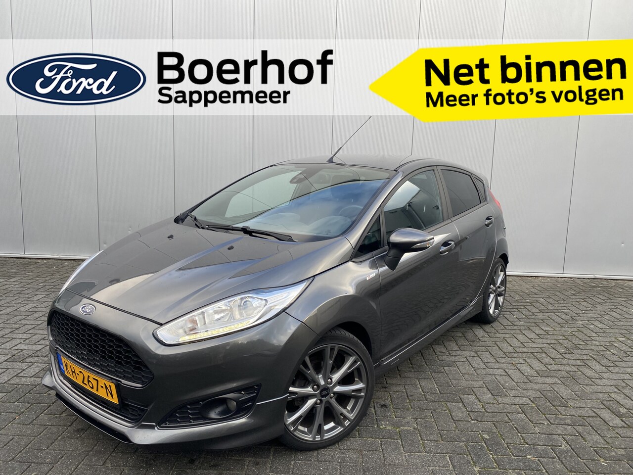 Ford Fiesta - EcoBoost 100PK ST Line | Trekhaak | Voorruitverwarming | Clima | Grote Spoiler | - AutoWereld.nl