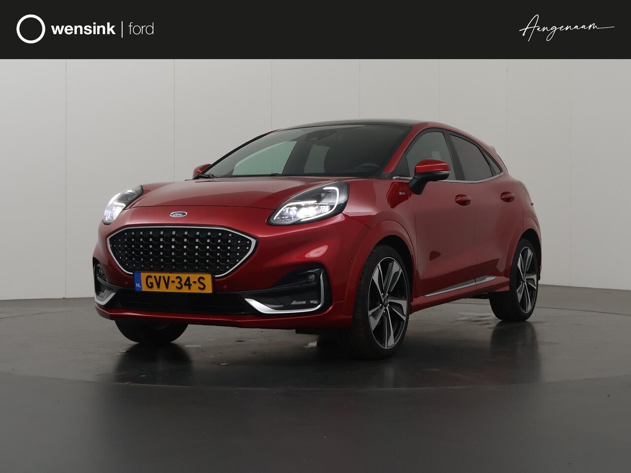 Ford Puma - 1.0 EcoBoost ST-Line X Vignale | Panoramadak | Adaptive Cruise Control | Elekt. Achterklep - AutoWereld.nl