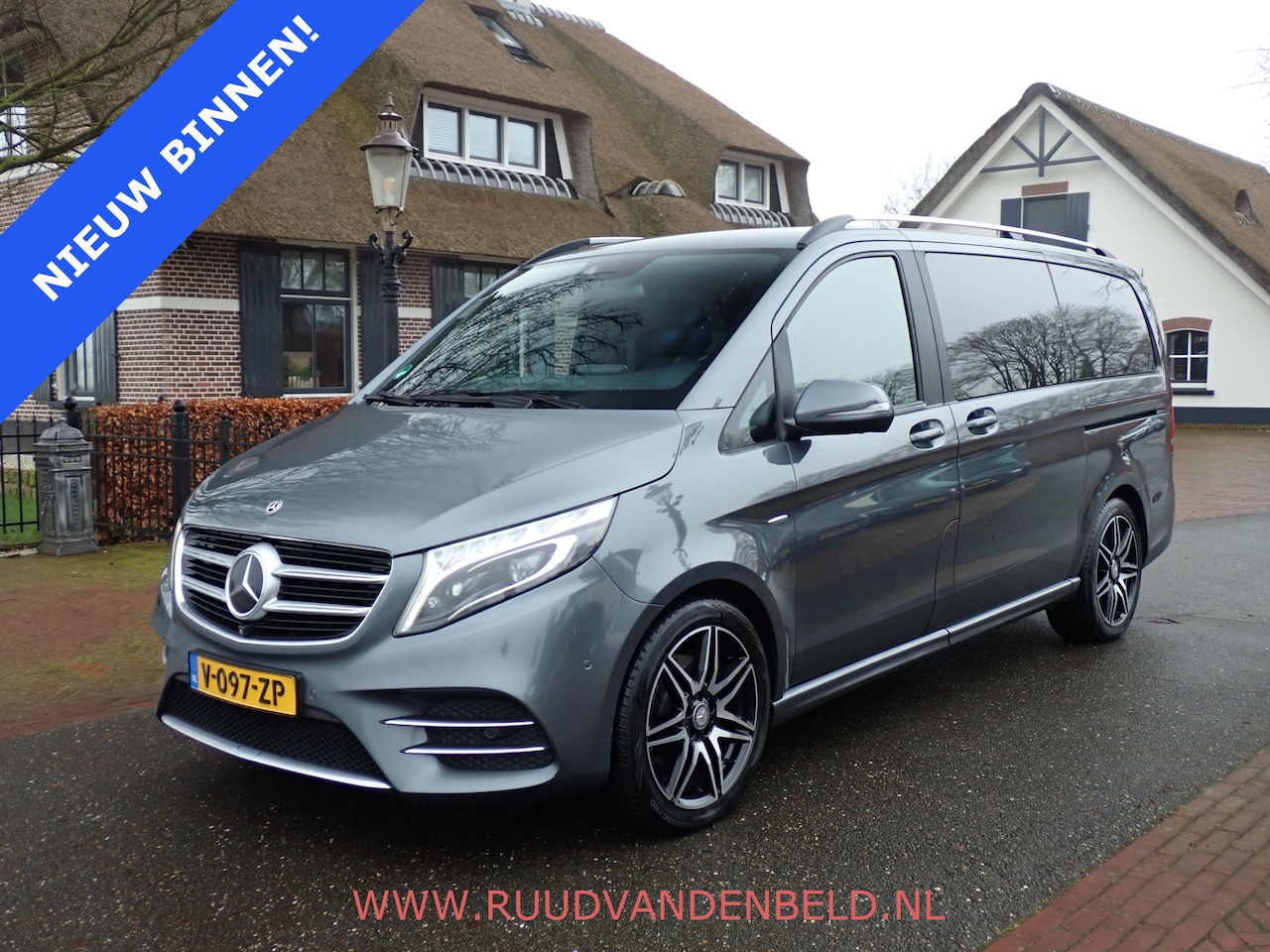 Mercedes-Benz V-klasse - 250D LANG DC AMG ACC/SCHUIFDAK/PANO/VENTILATIE/360*CAMERA - AutoWereld.nl