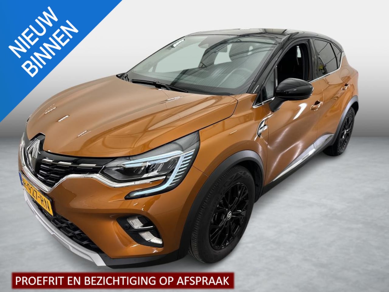 Renault Captur - 1.6 E-Tech Hybrid 145 Intens Automaat|Camera|Pdc|1e-Eigenaar|Navi|NL-Auto| - AutoWereld.nl