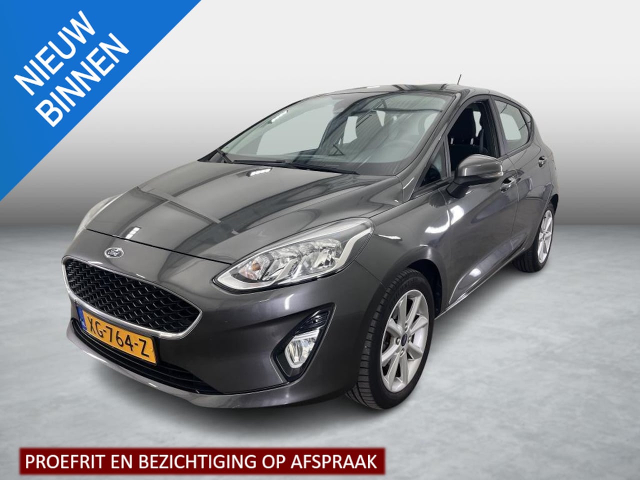 Ford Fiesta - 1.1 85pk Navi|Pdc|Airco|1e-Eigenaar|NL-Auto|LMV|Voledige-Historie| - AutoWereld.nl