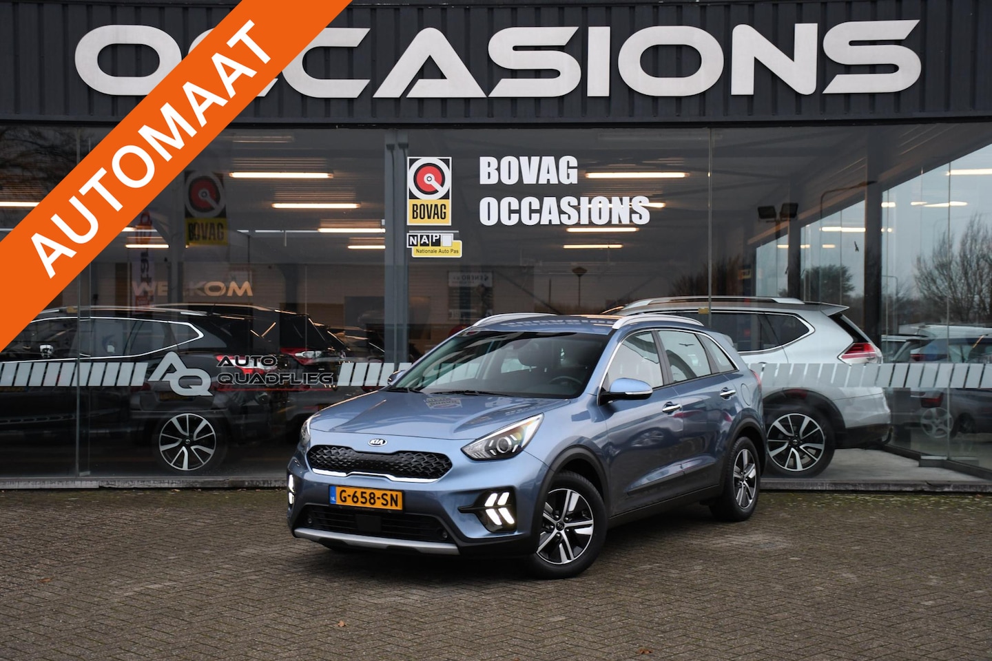 Kia Niro - 1.6 GDi 1 EIGENAAR/ APPLE CARPLAY/ NAVI - AutoWereld.nl