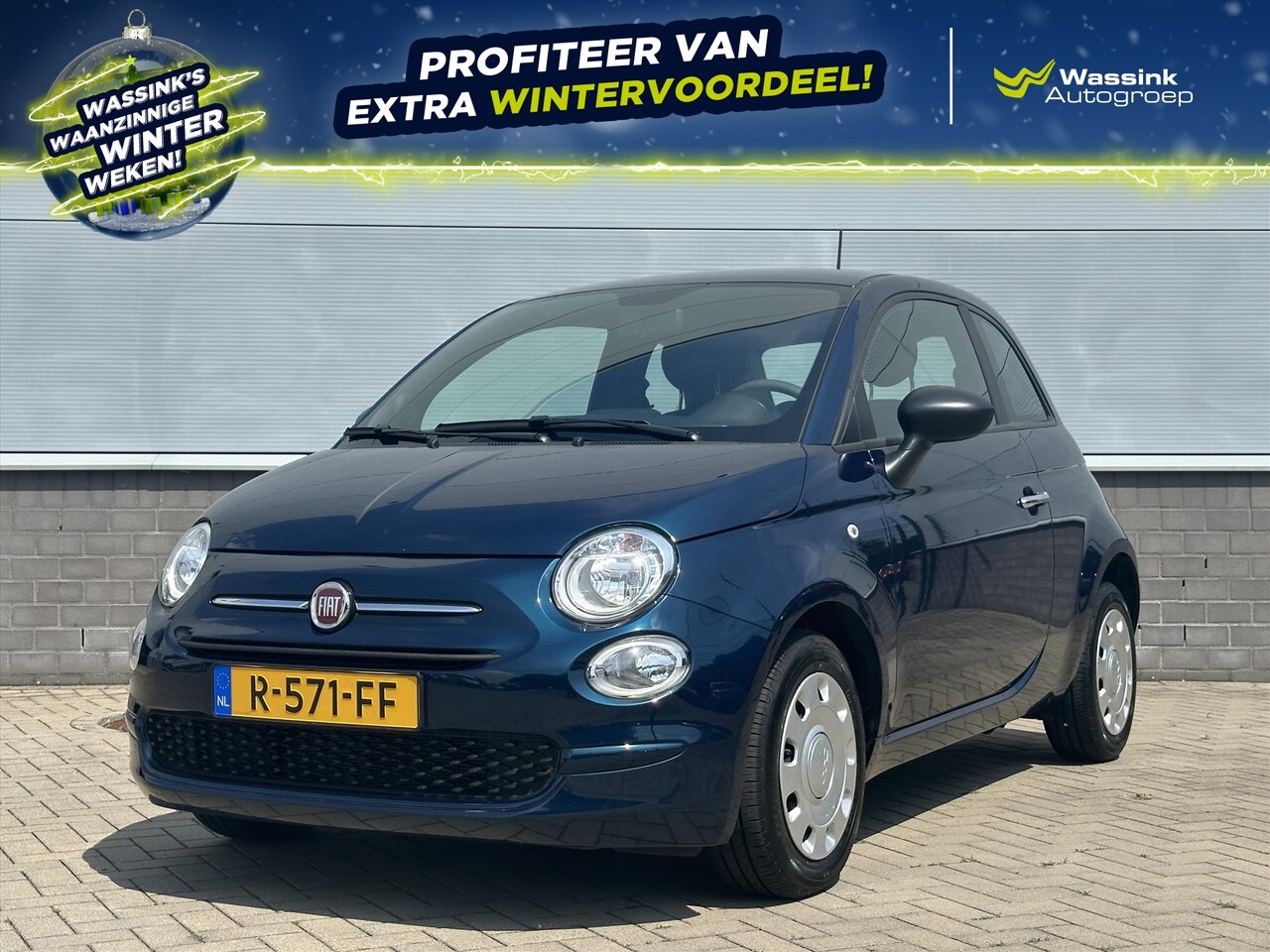 Fiat 500 - 1.0 70pk Hybrid Cult | Airco | Metallic Lak | DAB | Bluetooth - AutoWereld.nl