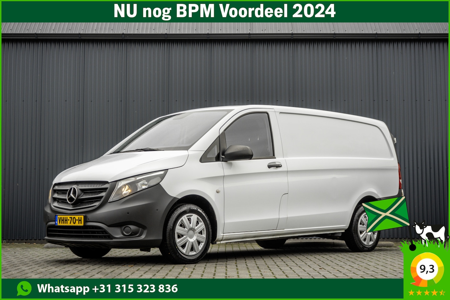 Mercedes-Benz Vito - 116 CDI L2H1 | Euro 6 | 164 PK | Cruise | Airco | Camera - AutoWereld.nl