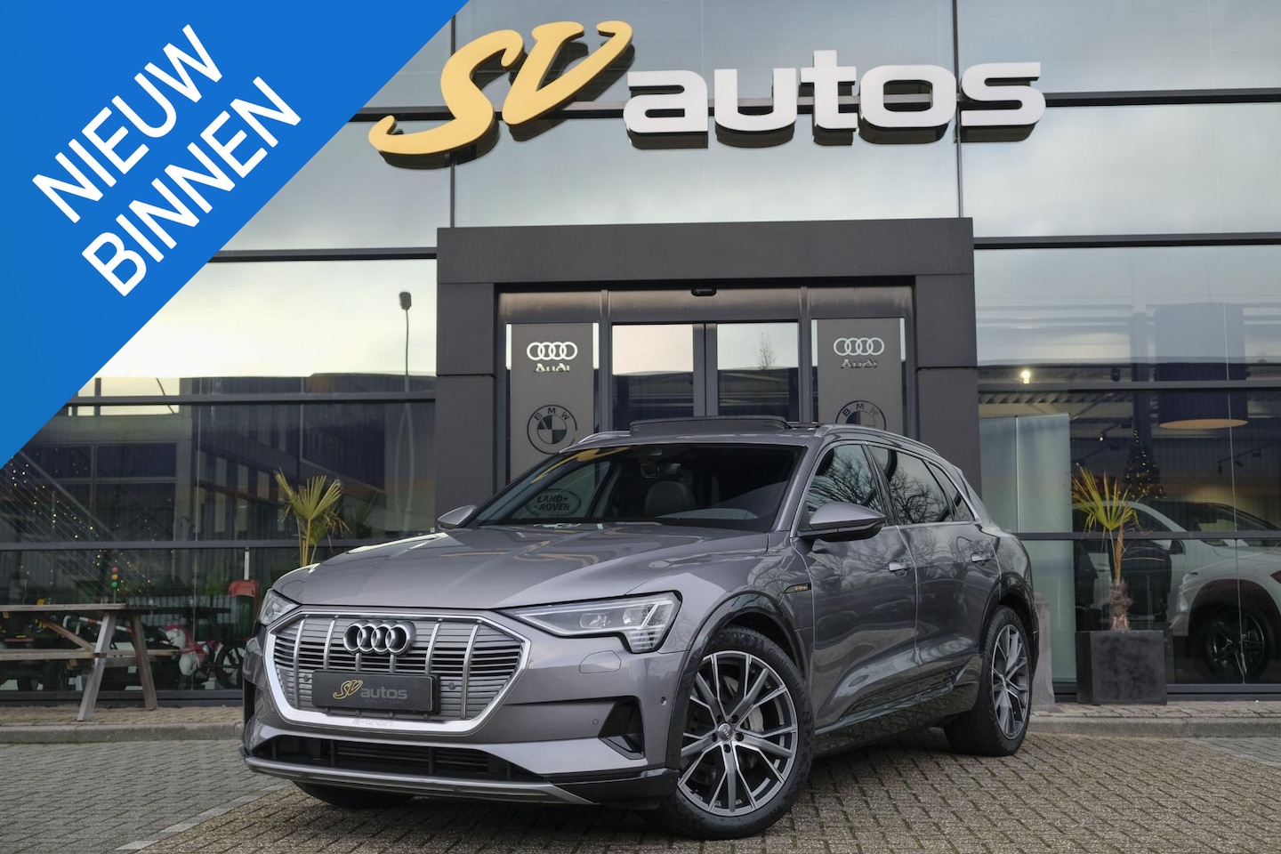 Audi e-tron - 55 360pk Quattro Advanced Panoramadak *BTW* Luchtvering Virtual cockpit Matrix led Adaptiv - AutoWereld.nl